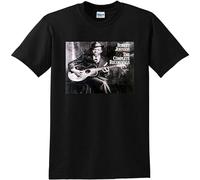 bonjour! Robert Johnson The Complete Recordings Men's T-Shirt Unisex Black Cotton Hip Hop Print Tee Shirts XL