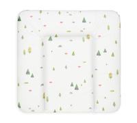 Bonky® Fasciatoio Materassino - Fasciatoio neonato morbido - Cuscino Fasciatoio Lavabile per bambine e bambini - certificato Öko-Tex - impermeabile - 75x72 cm - Foresta