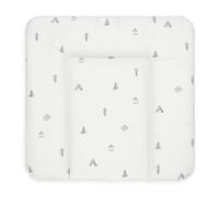 Bonky® Fasciatoio Materassino - Fasciatoio neonato morbido - Cuscino Fasciatoio Lavabile per bambine e bambini - certificato Öko-Tex - impermeabile - 75x72 cm - Mono 2A