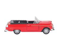 BONKZEBU 1/32 Modello di Auto Sportiva in Lega, Realistico, Fantastico Giocattolo Alimentato a Batteria per gli Appassionati di Auto (Rosso)