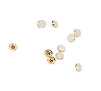 BONKZEBU 10 Pezzi con Lunetta Luminosa a Punti per Orologio, Accessorio per Orologio, Lunetta Luminosa per Orologio Notturno, Lunetta Luminosa con Quadrante in Ceramica, Quadrante Dot Pip