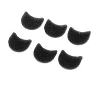 BONKZEBU 6PCS GO 3 GO 3S Action Camera Microfono Antivento Spugna Antivento con Riduzione del Rumore, Installazione Semplice, Effetto Sonoro più Chiaro, Adatto per gli Appassionati di attività