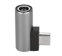 BONKZEBU Adattatore Convertitore di Ricarica Compatto PD Design a 90 Gradi per Laptop da Gioco 230 W in Lega di Alluminio 1x (Adattatore femmina DC7450)