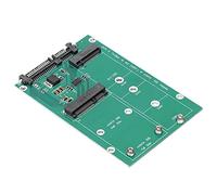 BONKZEBU Adattatore M.2 NGFF a Scheda Robusta e Pratica per Disco Rigido Combinato da 2,5 Pollici, SSD M. da 42 Mm, Tensione 3,3 V 6 Gbps, per Utenti Tecnologici