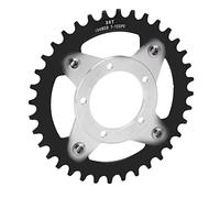 BONKZEBU Adattatore per Pignone 104BCD Ragno per a Trasmissione Centrale Durevole per BBS01 BBS02, Lega di Alluminio Tagliata a CNC per Prestazioni Stabili, Adatto per 7, 8, 9, 10, 11 velocità (#1)