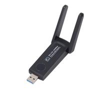 BONKZEBU Adattatore WiFi USB Dual Band Adattatore di Rete Wireless USB 3.0 con velocità 1200 Mbps per XP 7 8 8.1 10, Prestazioni Migliorate Navigazione Web, Wireless
