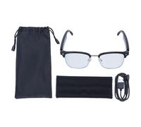BONKZEBU Ai Smart Glasses, Multi Language Translation Ai Translation Smart Glasses, Clear Sound Quality Ai Traslation Glasses for Women, for Music Calling