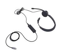 BONKZEBU Auricolare Telefonico Singolo Orecchio Comodo USB Plug and Play Call Center Telemarketing, ABS