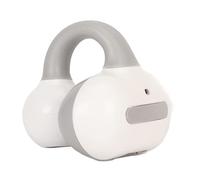 BONKZEBU Auricolare Wireless con Clamp/Holder 5.3 Cuffie Stereo Monoorecchio Aperto per Affari, Trasmissione del Suono Direzionale Sana e Confortevole per Chi Lavora in Ufficio (Grigio)