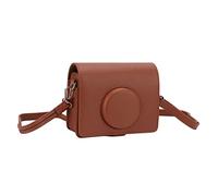 BONKZEBU Borsa per Fotocamera Custodia Protettiva in Pelle PU per Fotocamera, Design Professionale con Tracolla, Fotografia per Interni Ed Esterni (#1)