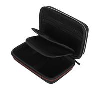 BONKZEBU Case di Trasporto Nylon Portable Hard Shell Protective con Slot di Gioco e Tasca Interna per il Nuovo 3DS XL 2DS XL, Console di Gioco Custodia per il Nuovo 3DS, Console di Gioco