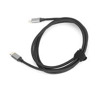 BONKZEBU Cavo da USB C a USB Tipo C PD 5A da 100 W per Console di Gioco Nucleo di Protezione Ad Alta Resistenza per la Visualizzazione di Schermi di Proiezione HD (2m)