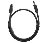 BONKZEBU Cavo di Collegamento ESATA Al Trasferimento di Dati Rapidi da Maschio a Maschio a Maschio Velocità 3 Gbps Velocità per Dischi Rigidi Esterni Drive Ottiche PVC 50 Cm 100 Cm (100 cm)