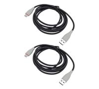 BONKZEBU Cavo per Cuffie da Tipo C a USB con Design Non Aggrovigliato per Cuffie MMX150 da 6,56 Piedi, 2 Pezzi per Giocatori e Appassionati di Cinema