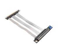 BONKZEBU Cavo Riser PCIE 5.0 16X Versatile Cavo di Prolunga per Scheda Grafica GPU Gen 5 per RX7900XTX, Tecnologia di Avanzata, per Case di PC e Raffreddamento a Liquido, ABS Argento 1 Pezzo (20 cm)