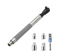 BONKZEBU Chiave di Prolunga Offset, Prolunga per Trasmissione a Catena con Cricchetto Elettrico con Interruttore Avanti Indietro per Assemblaggio di Mobili Idraulici Automobilistici,