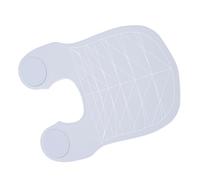 BONKZEBU Collare per Taglio Capelli per Salone, Collare per Tintura per Capelli, Mantella Taglio per Stilista per Parrucchiere per Colorazione Capelli Parrucchiere, Protezione per Collo (Grigio)