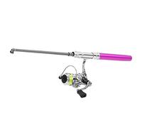 BONKZEBU Combo Canna da Pesca Tascabile Retrattile e Ruota del Mulinello Utilizzo Semplice e Conveniente Adatto per la Pesca sul Fiume e la in Barca Elevata Durezza e Rispettoso Dell'ambiente (1,5