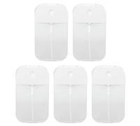 BONKZEBU Contenitore Porta Smalto Trasparente Bottiglia Vuota Viaggio Bottiglia Nebulizzatore Fine Design a Tenuta Stagna Portatile Ricaricabile 1,7 Once 50 Ml Plastica per Smalto