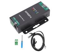 BONKZEBU Convertitore Ethernet da a RJ45, Server Seriale Industriale con Trasmissione Trasparente Bidirezionale, Modbus T C P RTU per Edge Computing