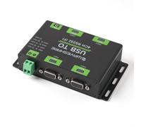 BONKZEBU Convertitore Isolato Industriale da USB a3285/TTL, Chip FT4232HL con 4 Porte32 Isolate per Dispositivi di Telecomunicazione, per Alimentazione e Stato del Segnale