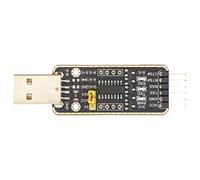 BONKZEBU Convertitore Ttl da USB A UART Tipo A Modulo di Comunicazione Seriale Anti Sovracorrente e Sovratensione per 10