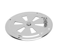 BONKZEBU Copertura per Griglia di Ventilazione per Cabina di Barca Design Elegante per Capannoni da Giardino Domestici, Copertura per Presa D'aria con Feritoia Rotonda in Acciaio Inossidabile 304 (4