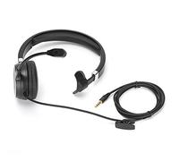 BONKZEBU Cuffie Monofoniche Professionali con Comunicazione Chiara e Design Confortevole per Chiamate di Lavoro e Seminari Web, Cuffie di Comunicazione per Diverse Dimensioni della Testa