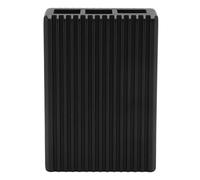 BONKZEBU Custodia in Metallo per RasPi 5 Elegante Custodia Protettiva con Eccellente Dissipazione del Calore per RasPi 5 Dispositivo di Raffreddamento Attivo per in Lega di Alluminio Compatibile da