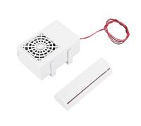 BONKZEBU Decorazione Modello Condizionatore D'aria per Auto ABS RC di qualità per Camion SCX10 con 5 Scatole Batteria