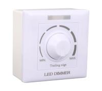 BONKZEBU Dimmer LED con Telecomando IR, 200W (220 V) | Controllo della luminosità per luci a LED, compatibile con la potenza di regolazione, uso domestico e commerciale,