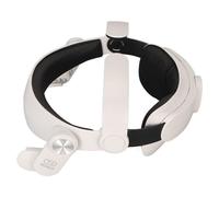 BONKZEBU Fascia per la Testa delle Cuffie 2 VR Effetti Sonori Migliorati Maggiore Immersione per un Comfort Regolabile Bianco