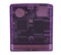 BONKZEBU Flash Memory Card per Gameboy Color Professional 1000 in 1 Cartuccia Video di Gioco, Scheda di Memoria 8G per Gameboy Advance SP, Cartuccia di Backup dei Dati Gameboy (Viola trasparente)