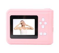BONKZEBU Fotocamera di Stampa Istantanea 1080p Video HD Video 48MP, Telecamera Istantanea Compatta da 2,4 Pollici Schermo Portatile Compatto Fotocamera Istantanea con Carta Stampata (Rosa)