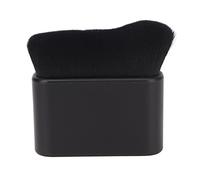 BONKZEBU Grande Pennello Abbronzante Piatto, Pennello Bronzer Crema di Miscelazione Nera con Manico per Auto -abbronzatura, Trucco per il Corpo, Perfettamente Progettato per il Contorno,