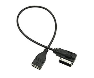 BONKZEBU Interfaccia Musicale USB AMI MMI AUX Cavo Adattatore MP3 per Q 5 Q 7 R 8 A 3 A 4 A 5 A 6, AMI A USB, Cavo AudiMMI, MMI A