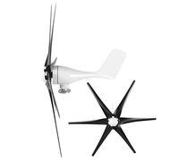 BONKZEBU Kit di Eoliche a 6 Pale per Piccolo Generatore Eolico, Alimentatore Efficiente, per il Monitoraggio di Barche da 300 W (#4)