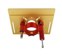 BONKZEBU Kit di Sollevamento per Tavolo del Router Strumento per Tavolo di Sollevamento del Router di Facile Regolazione per gli Appassionati della Lavorazione del Legno Lega di Alluminio (#2)