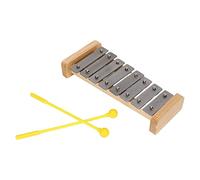 BONKZEBU Kit Giocattolo Educativo per Bambini Xilofono a 8 Tasti con Martelli di Sicurezza Strumento Musicale Classico Dal Suono Chiaro e Ricco per Bambini di 1-3 Anni