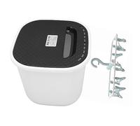 BONKZEBU Lavatrice Portatile Mini Lavaggio a Mano Efficiente per Lavanderia Compatta Domestica con Stendibiancheria, Alimentazione USB per Macchie Quotidiane del Bambino Capacità 6 Litri (Blu)