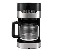 BONKZEBU Macchina per il caffè Macchina per Preparare il tè Completamente Automatica da 900 W, 1,5 L, Preparazione per Appuntamento 24 Ore su 24, per Colleghi di Famiglia, ABS+acciaio Inossidabile,