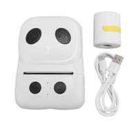 BONKZEBU Macchina per il Produttore di Etichette, Stampante per Etichette Termali per Durata della Batteria Lunga, Stampante di Spedizione Termica Facile da connettività, per