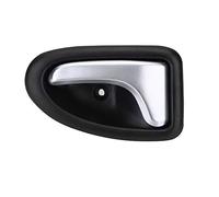 BONKZEBU Maniglia per Porta Interna Nera e Cromata per Scenic, Installazione Semplice, Lato Sinistro/destro Opzionale per gli Appassionati di Auto (Sinistra)