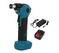 BONKZEBU Martello Per Chiodi A Batteria, Testa Regolabile in 3 Posizioni 0° 45° 90° Mandrino Magnetico Per Chiodi da 3,5 Pollici Luce LED Batteria 2000mAh Velocità Motore 14000r/min, Per (Spina