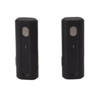 BONKZEBU Microfono Lavalier Wireless con Riduzione del Rumore Connettività Affidabile per la Trasmissione di più Persone Materiale ABS Facile da Trasportare