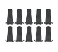 BONKZEBU Morsetto per Cintura Radio Resistente per BF 666S BF 777S 888S 999S T 200S, 10 Pezzi per Avventure All'aria Aperta