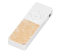BONKZEBU MP3 Player Slim Classic, Multifunction Hifi LOSSLESS SUONO Music Player Supporta Fino a 64 GB, Lettore MP3 Portatile per il Lettore Mini Music Outdoor, Mini Music con 64 GB (Giallo)