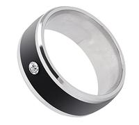 BONKZEBU Multifunzione NFC Smart Ring Magic Indossabile per Telefoni | Anello NFC per blocco app, scambio dati, protezione della privacy, anello intelligente in metallo impermeabile