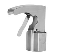 BONKZEBU Paletta per Gelato a Cilindro, Acciaio Inossidabile S304 | Paletta per gelato d\'altri tempi con grilletto a molla, design ergonomico, spessore regolabile, acciaio inossidabile S304