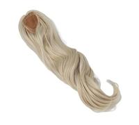 BONKZEBU Parrucca da Bambola Lunga Riccia 1/3, Design in Vera Seta Morbida per Bambole con Circonferenza della Testa di 22-23 Cm, Abbigliamento Comodo (Oro Latte)